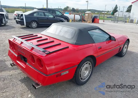 1986 Chevrolet Corvette z USA, uszkodzony, nr VIN 1G1YY6783G5902318